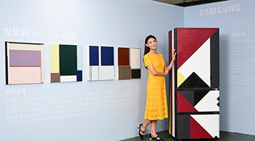 세상에서 하나뿐인 삼성 비스포크 냉장고, 예술 작품들과 함께 ‘2019 유니온아트페어’서 전시