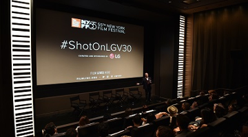 LG V30, ‘뉴욕 필름 페스티벌’에서 세계 영화인의 시선 사로잡아
